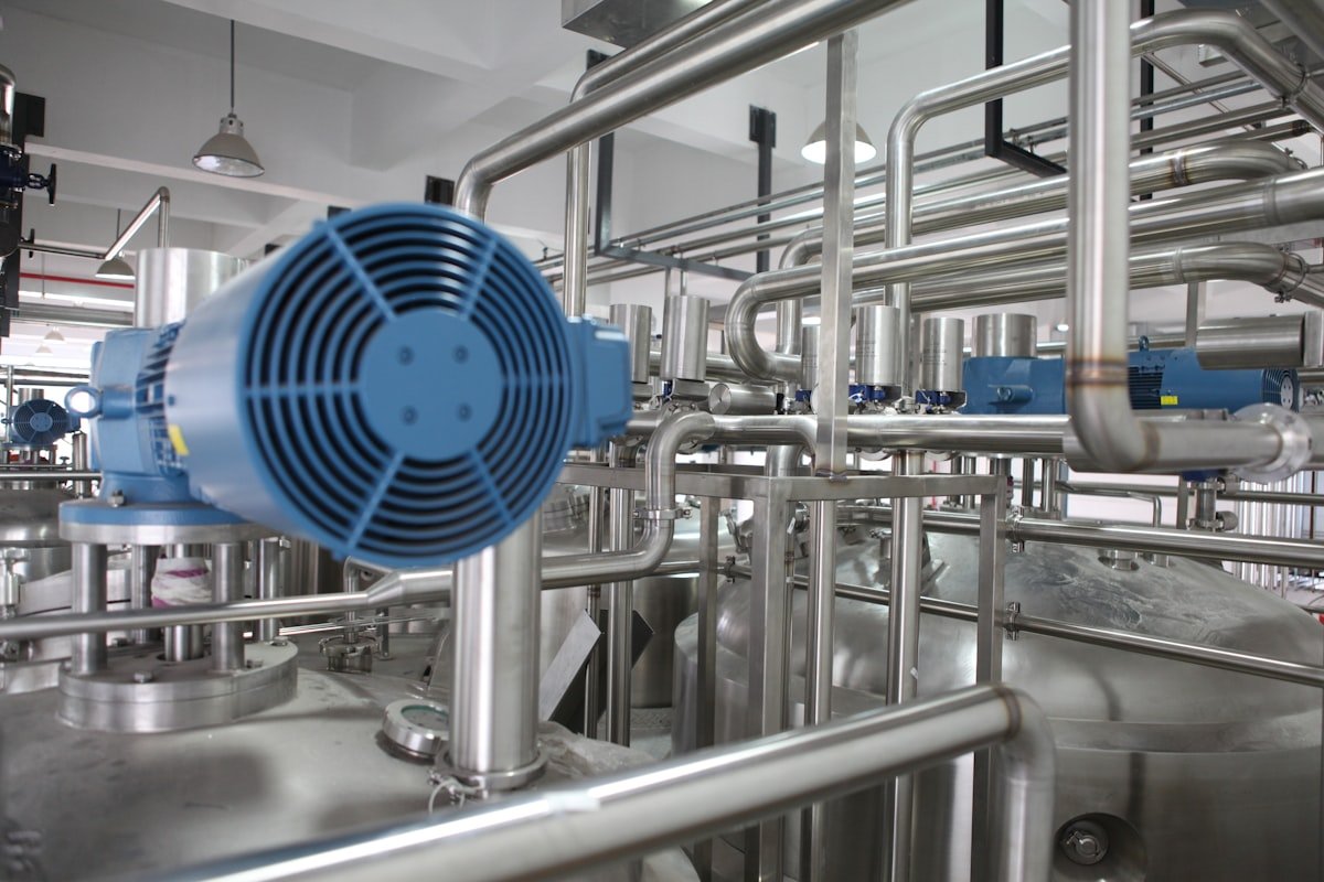 Industrial plant infrastructure and electrical works